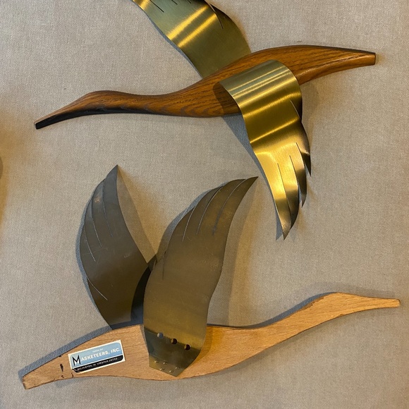 Set of 3 MCM Masketeers, Inc. flying geese wall hangings - Picture 5 of 5